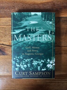 The Masters by Curt Sampson — Green Hardcover Book